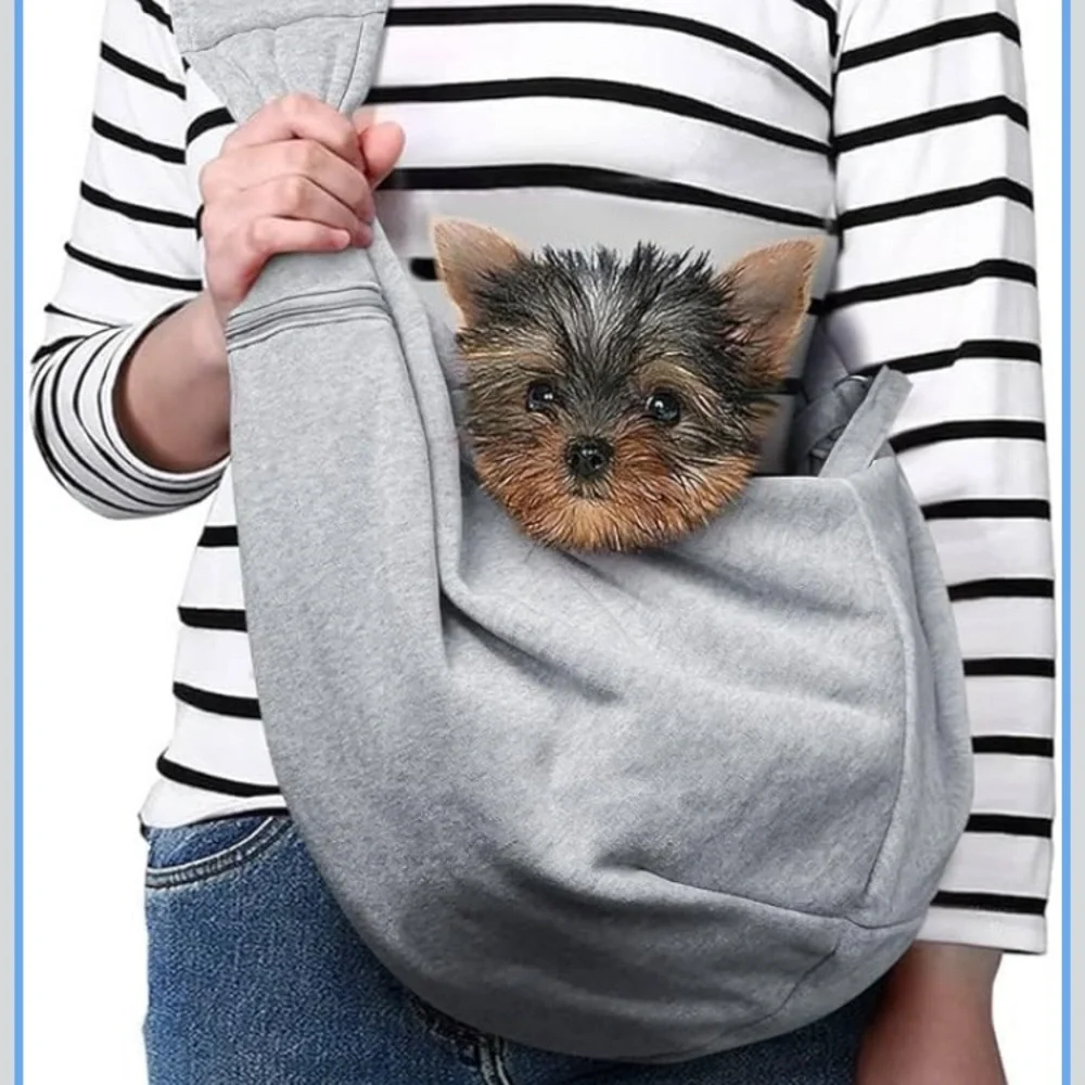 Tomkas Light Gray Pet Sling Carrier